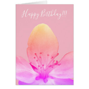 Alles Gute zum Geburtstag Individuelle Blumen Gruß