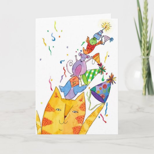 alles Gute zum Geburtstag jeder Karte (Vorderseite)