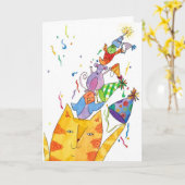 alles Gute zum Geburtstag jeder Karte (Gelbe Blume)