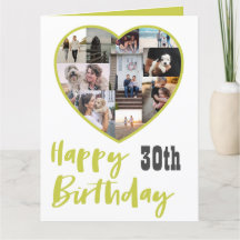 Alles Gute zum Geburtstag, jedes Alter Multi Colla