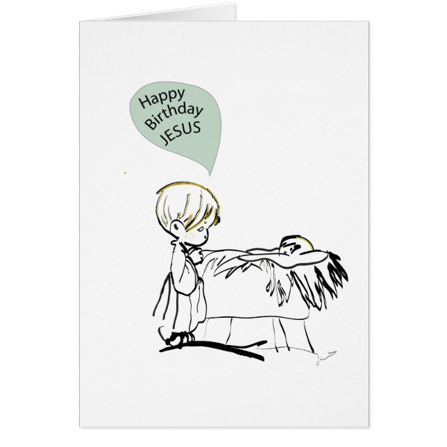 alles Gute zum Geburtstag Jesus (Vorne)