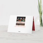 Alles Gute zum Geburtstag, Jesus! Feiertagskarte (Rückseite)