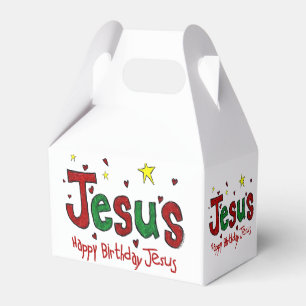 Alles Gute zum Geburtstag Jesus Geschenkschachtel