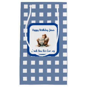 Alles Gute zum Geburtstag Jesus-Geschenktasche Kleine Geschenktüte