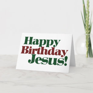 Alles Gute zum Geburtstag Jesus ist Weihnachten