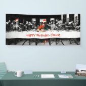 Alles Gute zum Geburtstag, Jesus! Lustiges Banner (Messe)