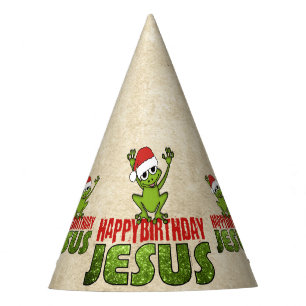 Alles Gute zum Geburtstag Jesus Partyhütchen