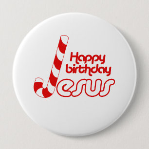 ALLES GUTE ZUM GEBURTSTAG JESUS - .PNG BUTTON