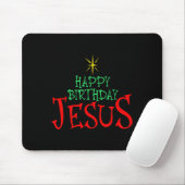 Alles Gute zum Geburtstag Jesus Weihnachten Glückw Mousepad (Mit Mouse)