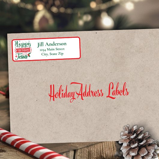 Alles Gute zum Geburtstag Jesus Weihnachten Rückse