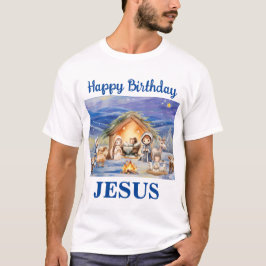 Alles Gute zum Geburtstag Jesus Weihnachten T - Sh T-Shirt