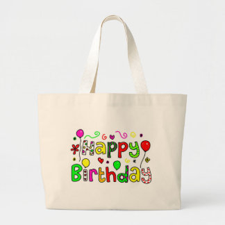 Alles Gute zum Geburtstag Jumbo Stoffbeutel