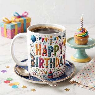 Alles Gute zum Geburtstag Kaffeetasse