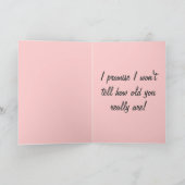 Alles Gute zum Geburtstag! Karte (Innenseite)