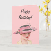 Alles Gute zum Geburtstag! Karte (Gelbe Blume)