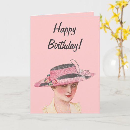 Alles Gute zum Geburtstag! Karte (Gelbe Blume)