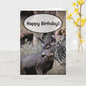 Alles Gute zum Geburtstag! Karte (Gelbe Blume)