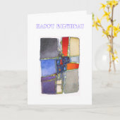 Alles Gute zum Geburtstag Karte (Gelbe Blume)