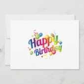 Alles Gute zum Geburtstag Karte (Vorderseite)