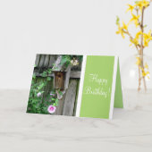 Alles Gute zum Geburtstag! Karte (Gelbe Blume)