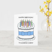 Alles Gute zum Geburtstag! Karte (Gelbe Blume)