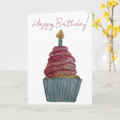Alles Gute zum Geburtstag! Karte (Gelbe Blume)
