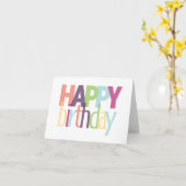 Alles Gute zum Geburtstag Karte (Gelbe Blume)