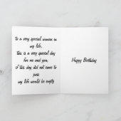 Alles Gute zum Geburtstag Karte (Innenseite)