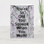 Alles Gute zum Geburtstag! Karte (Vorderseite)