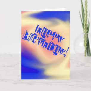 Alles Gute zum Geburtstag! Karte