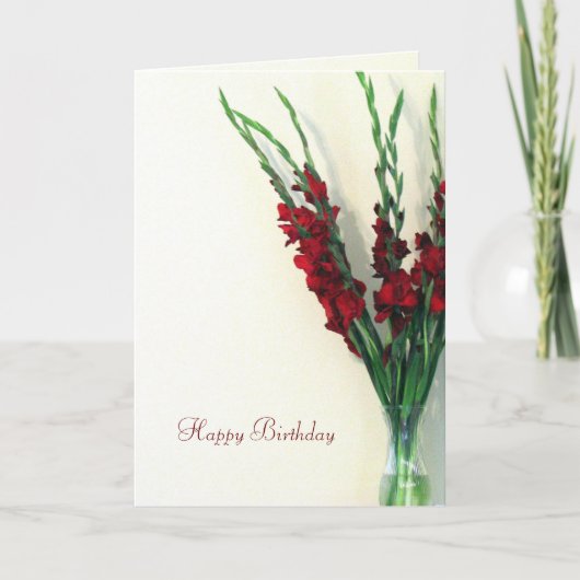 Alles Gute zum Geburtstag Karte (Vorderseite)