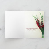 Alles Gute zum Geburtstag Karte (Innenseite)