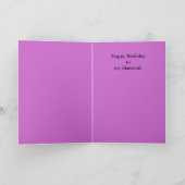 Alles Gute zum Geburtstag Karte (Innenseite)