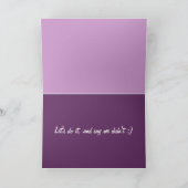 Alles Gute zum Geburtstag! Karte (Innenseite)