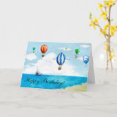 Alles Gute zum Geburtstag! Karte (Gelbe Blume)