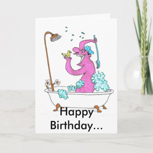 Alles Gute zum Geburtstag... Karte (Vorderseite)