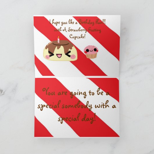 Alles Gute zum Geburtstag! Karte (Innenseite)