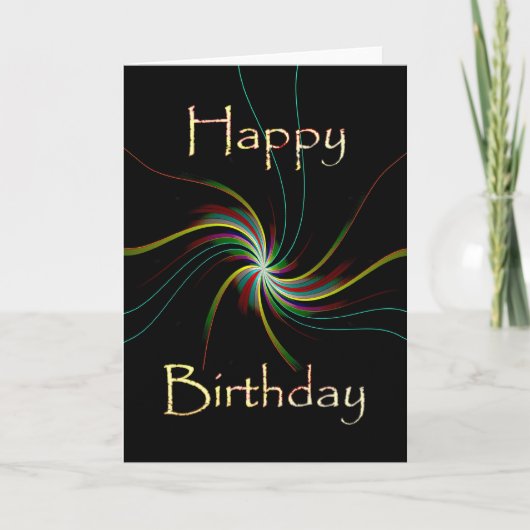 Alles Gute zum Geburtstag Karte (Vorderseite)