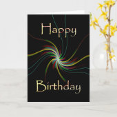 Alles Gute zum Geburtstag Karte (Gelbe Blume)