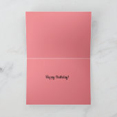 Alles Gute zum Geburtstag! Karte (Innenseite)