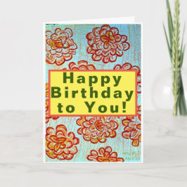 Alles Gute zum Geburtstag! Karte