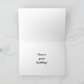 Alles Gute zum Geburtstag Karte (Innenseite)