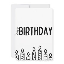 Alles Gute zum Geburtstag Karte