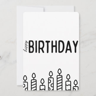 Alles Gute zum Geburtstag Karte