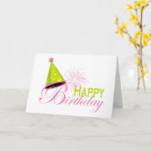 Alles Gute zum Geburtstag Karte (Gelbe Blume)