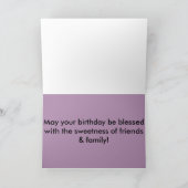 Alles Gute zum Geburtstag! Karte (Innenseite)