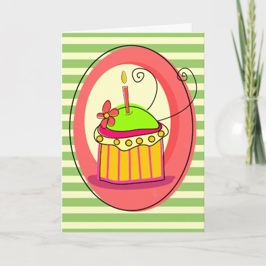 Alles Gute zum Geburtstag Karte (Vorderseite)