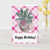 Alles Gute zum Geburtstag! Karte (Gelbe Blume)