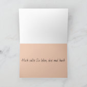 Alles Gute zum Geburtstag Karte (Innenseite)