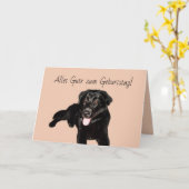 Alles Gute zum Geburtstag Karte (Gelbe Blume)